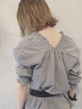 「no brand（ノーブランド）のアイテム（トップス、その他）」を使った、hamazi／代官山 Am bestenさん（レディース・152cm）の春コーディネート