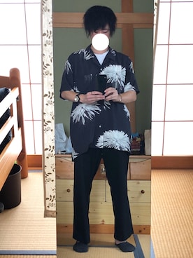 「アイテム（バングル/リストバンド）」を使った、よしきさん（メンズ・167cm・20代）の夏コーディネート