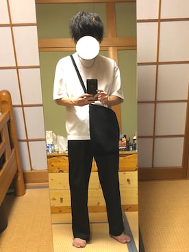 「アイテム（バングル/リストバンド）」を使った、よしきさん（メンズ・167cm・20代）の夏コーディネート