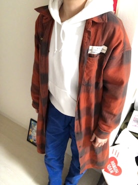 「LGBT」｜「アイテム（ジャケット/アウター）」を使った、lonewolf- FTXさん（レディース・161cm）の冬コーディネート