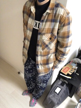 「LGBT」｜「アイテム（ジャケット/アウター）」を使った、lonewolf- FTXさん（レディース・161cm）の春コーディネート