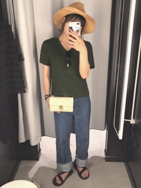 なめちゃさん（レディース・158cm）の夏コーディネート