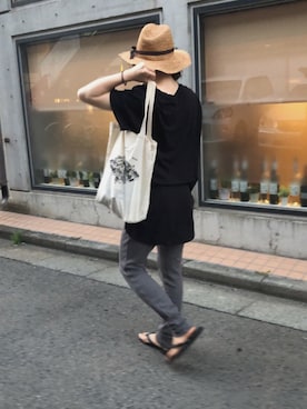 なめちゃさん（レディース・158cm）の夏コーディネート