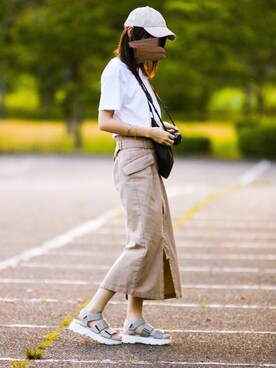 弓さん（レディース・162cm）の夏コーディネート