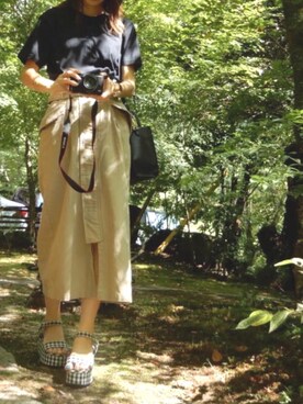 弓さん(レディース・162cm)の夏コーディネート