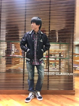 ASOさん（メンズ・161cm）の秋コーディネート