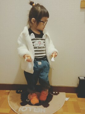 はみのん*さん(キッズ・90cm)の秋コーディネート