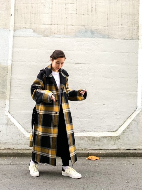 【人気商品！】 DIESEL（ディーゼル）の「レディース アウター チェックロング ジャケット・アウター