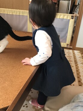 えりんこさん（キッズ・80cm）の冬コーディネート