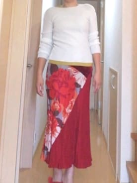 「JIGSAW（ジグソー）のアイテム」を使った、プリプリさん（レディース・168cm）の春コーディネート