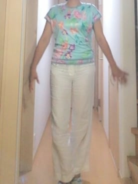 「LEONARD（レオナール）のアイテム」を使った、プリプリさん（レディース・168cm）の夏コーディネート