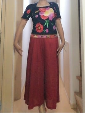 「LEONARD（レオナール）のアイテム」を使った、プリプリさん（レディース・168cm）の夏コーディネート