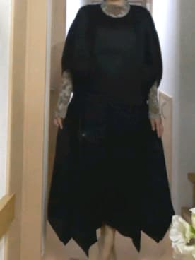 「pas de calais（パドカレ）のアイテム」を使った、プリプリさん（レディース・168cm）の冬コーディネート