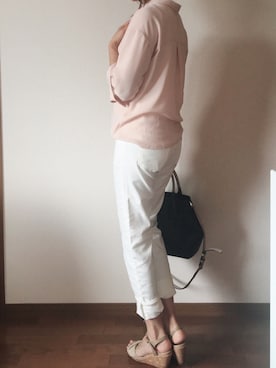 「ICB（アイシービー）のアイテム（トップス）」を使った、naoPiさん（レディース・157cm）の夏コーディネート