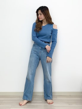 Sachiyoさん（レディース・154cm）の春コーディネート