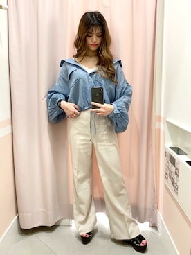 Sachiyoさん（レディース・154cm）の春コーディネート