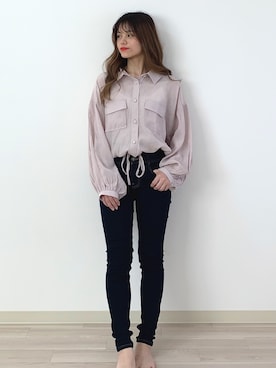 Sachiyoさん（レディース・154cm）の夏コーディネート