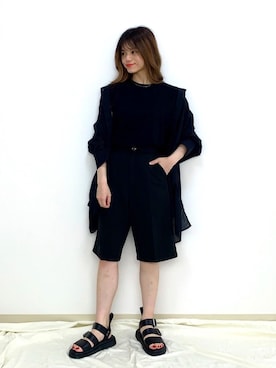 Sachiyoさん（レディース・154cm）の夏コーディネート