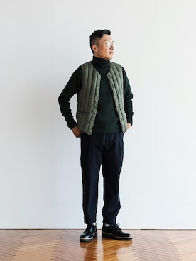 DRESSTERIORさん（メンズ・169cm）の秋コーディネート