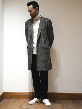 DRESSTERIORさん（メンズ・183cm）の秋コーディネート