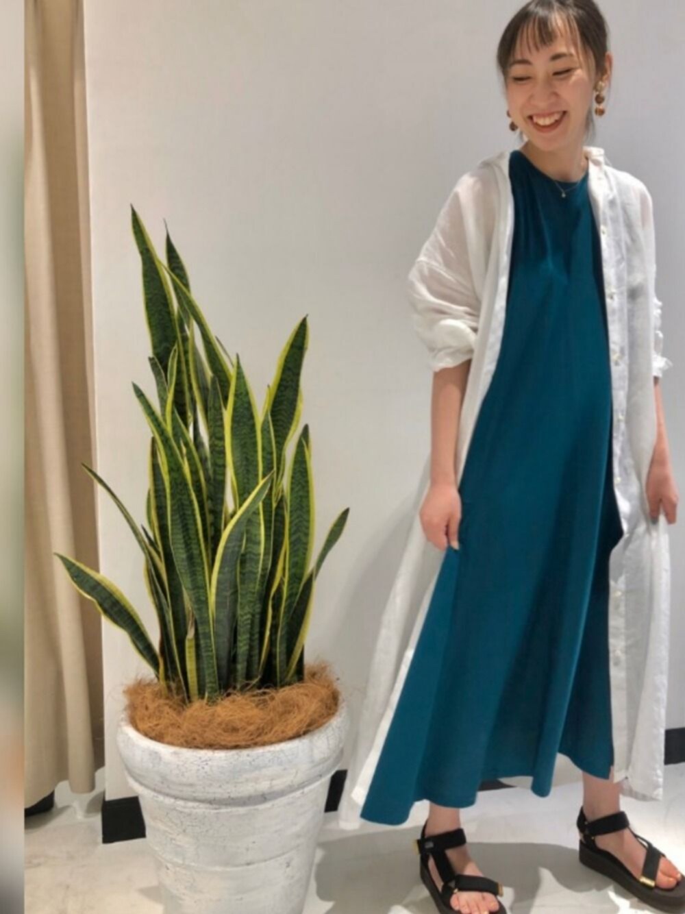 DRESSTERIOR（ドレステリア）の「ドライ天竺マキシワンピース