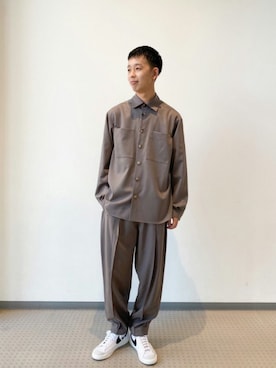 「トープ」｜「アイテム（パンツ）」を使った、DRESSTERIORさん（レディース・174cm）の夏コーディネート
