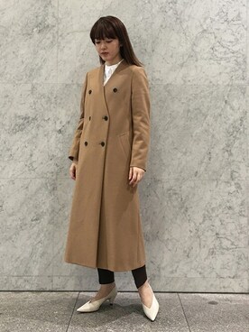 「DRESSTERIOR（ドレステリア）のアイテム（その他アウター）」を使った、DRESSTERIORさん（レディース・162cm）の秋コーディネート