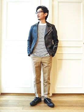 DRESSTERIORさん（メンズ・170cm）の秋コーディネート