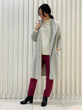 「DRESSTERIOR（ドレステリア）のアイテム（その他アウター）」を使った、DRESSTERIORさん（レディース・166cm）の秋コーディネート