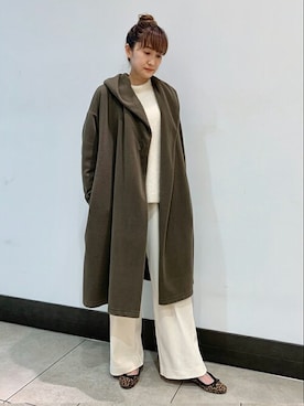 「DRESSTERIOR（ドレステリア）のアイテム（その他アウター）」を使った、DRESSTERIORさん（レディース・158cm）の秋コーディネート