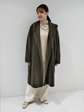 「DRESSTERIOR（ドレステリア）のアイテム（その他アウター）」を使った、DRESSTERIORさん（レディース・156cm）の秋コーディネート