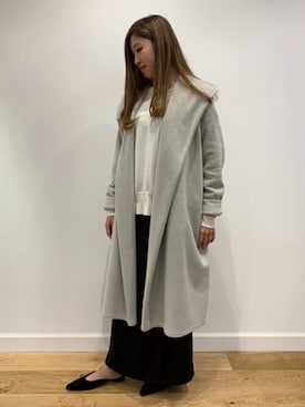 「DRESSTERIOR（ドレステリア）のアイテム（その他アウター）」を使った、DRESSTERIORさん（レディース・156cm）の秋コーディネート
