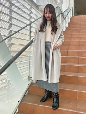 「DRESSTERIOR（ドレステリア）のアイテム（その他アウター）」を使った、DRESSTERIORさん（レディース・154cm）の冬コーディネート