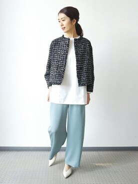 「DRESSTERIOR（ドレステリア）のアイテム（ジャケット/アウター）」を使った、DRESSTERIORさん（レディース・166cm）の冬コーディネート