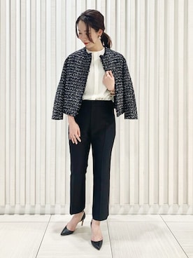 「DRESSTERIOR（ドレステリア）のアイテム（ジャケット/アウター）」を使った、DRESSTERIORさん（レディース・166cm）の冬コーディネート