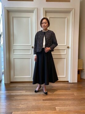 「DRESSTERIOR（ドレステリア）のアイテム（ジャケット/アウター）」を使った、DRESSTERIORさん（レディース・167cm）の冬コーディネート