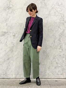 「DRESSTERIOR（ドレステリア）のアイテム（ジャケット/アウター）」を使った、DRESSTERIORさん（レディース・162cm）の冬コーディネート