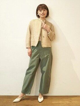 「DRESSTERIOR（ドレステリア）のアイテム（ジャケット/アウター）」を使った、DRESSTERIORさん（レディース・164cm）の冬コーディネート