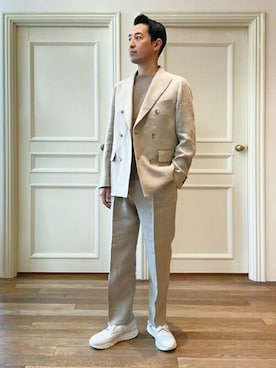 「DRESSTERIOR（ドレステリア）のアイテム（ジャケット/アウター）」を使った、DRESSTERIORさん（メンズ・174cm）の春コーディネート