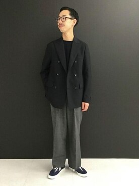 「DRESSTERIOR（ドレステリア）のアイテム（ジャケット/アウター）」を使った、DRESSTERIORさん（メンズ・168cm）の春コーディネート