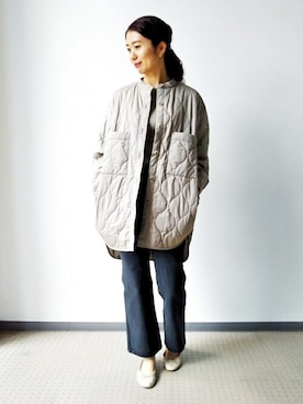 「DRESSTERIOR（ドレステリア）のアイテム（ジャケット/アウター）」を使った、DRESSTERIORさん（レディース・166cm）の春コーディネート