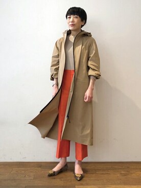 「DRESSTERIOR（ドレステリア）のアイテム（ジャケット/アウター）」を使った、DRESSTERIORさん（レディース・155cm）の春コーディネート
