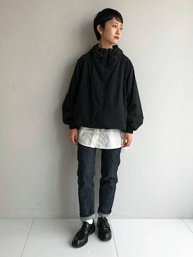 「DRESSTERIOR（ドレステリア）のアイテム（ジャケット/アウター）」を使った、DRESSTERIORさん（レディース・158cm）の春コーディネート