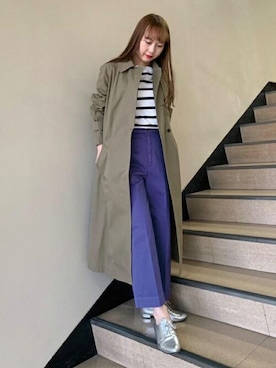 「DRESSTERIOR（ドレステリア）のアイテム（ジャケット/アウター）」を使った、DRESSTERIORさん（レディース・154cm）の春コーディネート