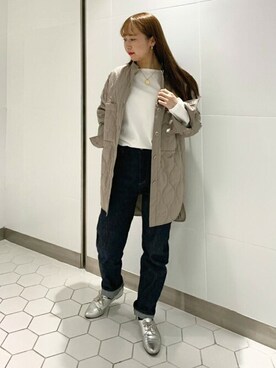 「DRESSTERIOR（ドレステリア）のアイテム（ジャケット/アウター）」を使った、DRESSTERIORさん（レディース・154cm）の春コーディネート