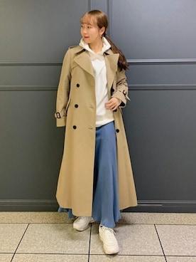 「DRESSTERIOR（ドレステリア）のアイテム（ジャケット/アウター）」を使った、DRESSTERIORさん（レディース・154cm）の春コーディネート
