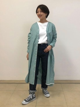 DRESSTERIORさん（レディース・154cm）の春コーディネート