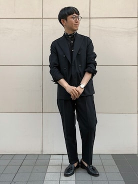 「DRESSTERIOR（ドレステリア）のアイテム（ジャケット/アウター）」を使った、DRESSTERIORさん（メンズ・173cm）の春コーディネート