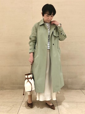 「DRESSTERIOR（ドレステリア）のアイテム（ジャケット/アウター）」を使った、DRESSTERIORさん（レディース・161cm）の春コーディネート