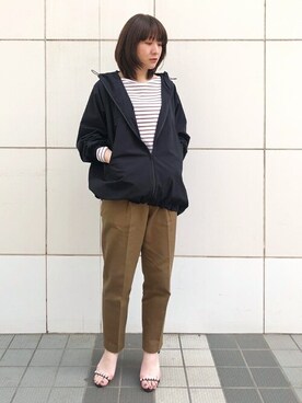 「DRESSTERIOR（ドレステリア）のアイテム（ジャケット/アウター）」を使った、DRESSTERIORさん（レディース・161cm）の春コーディネート